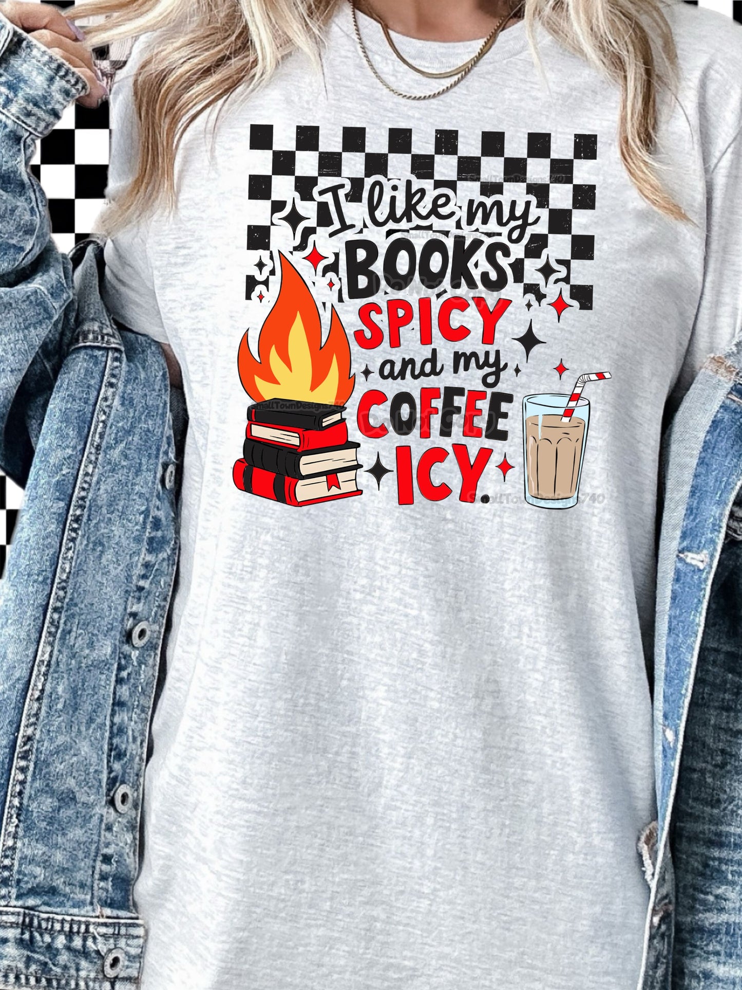 Books Spicy Coffee Icy